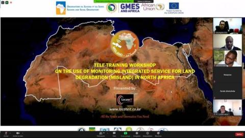 L'OSS organise une série de formations en ligne sur l'utilisation des services GMES